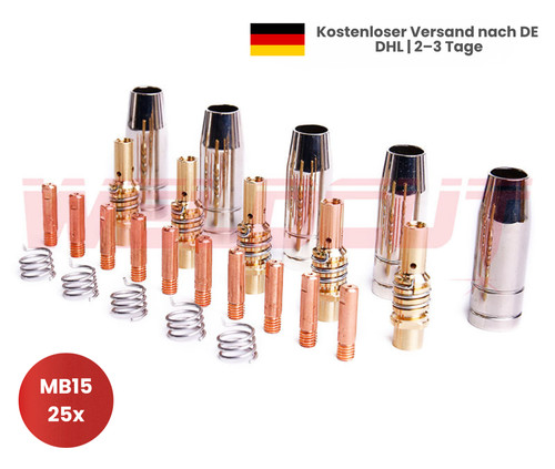 Mb15 verschleißteile set mig - set,