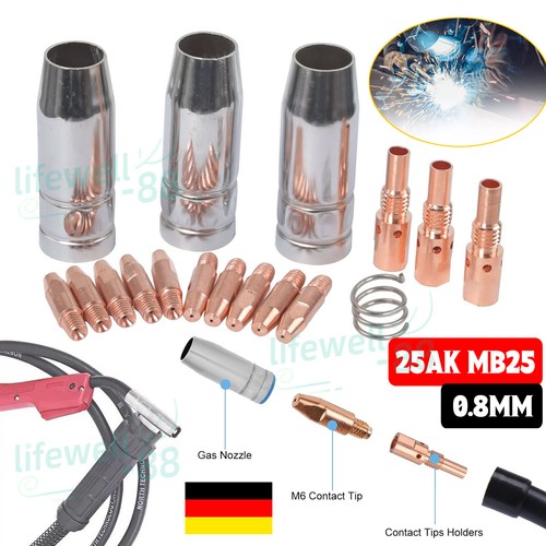 Stromdüsen mig mag 8mm - mig/mag, 0,8mm
