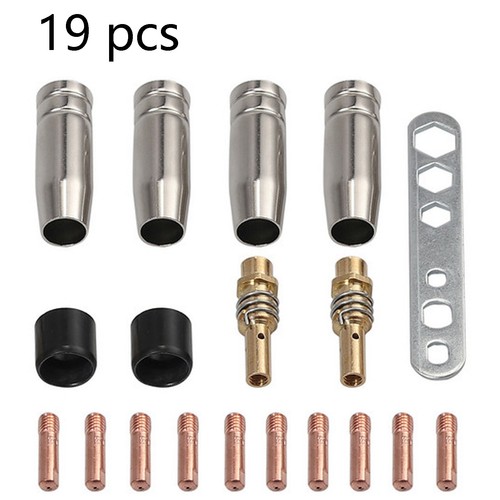 19x verschleissteile set 8mm - set, 0,8mm